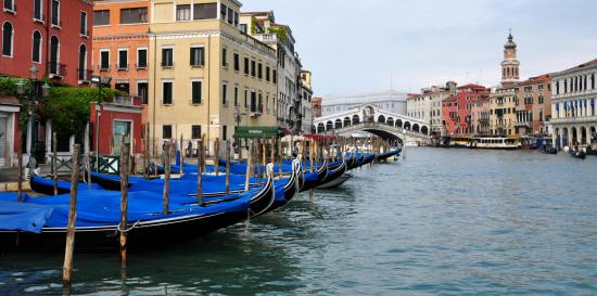 Le Grand Canal à Venise - Vénétie - Avril 2014