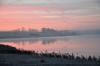 Lever du jour sur le lac de Mas Chaban en Haute Charente (16)