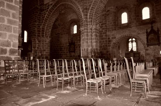Eglise de Rochechouart en Haute Vienne (87)