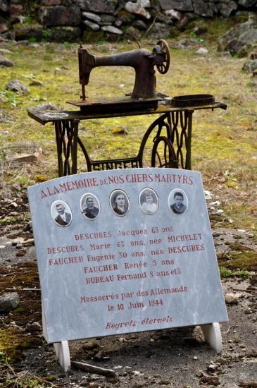 Village martyr d'Oradour-Sur-Glane (87)