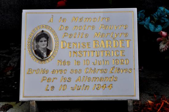 Cimetière du village martyr d'Oradour-Sur-Glane (87)