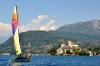 Catamaran sur le lac d'Orta - Piémont (NO)