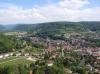 Ville d'Ornans vue du belvédère du château (25)