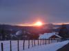 Coucher de soleil sur un village du Doubs (25)