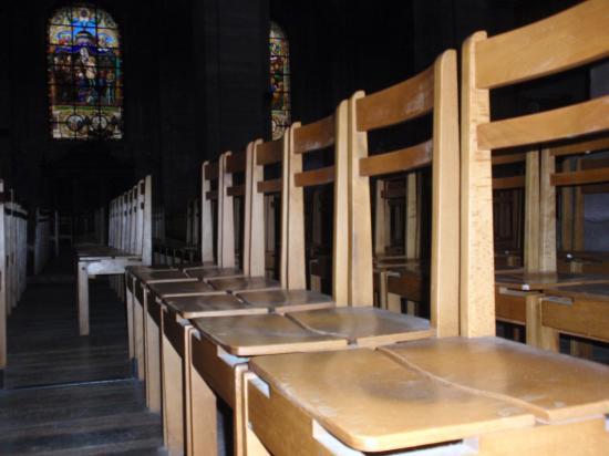 Intérieur de la cathédrale Saint Christophe à Belfort (90)