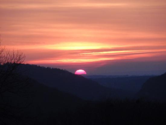 Coucher de soleil sur Larnod (25)