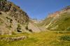 Paysage montagneux dans la vallée du Champsaur (05)