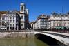 Eglise de la Madeleine et pont Battant à Besançon (25)