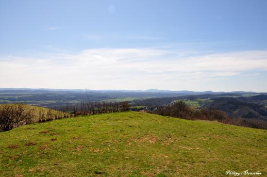 Paysage comtois depuis le belvédère de Montfaucon (25)
