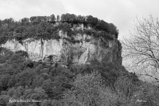 Paysage jurassien à Baume Les Messieurs (39)