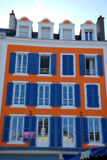 Façade à Belle île en Mer (56)