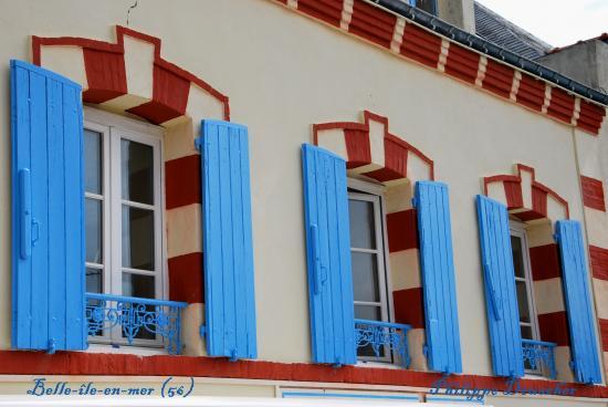 Façade à Belle île en Mer (56)