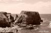 La pointe des poulains à Belle île en Mer (56)