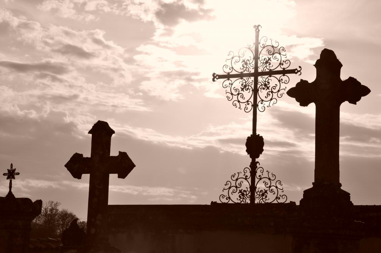 Cimetière de Siran - Gironde - Avril 2013