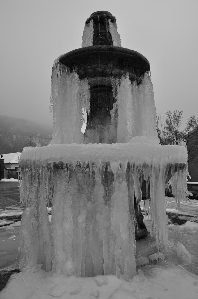 Fontaine de Mathay - Doubs - Janvier 2013