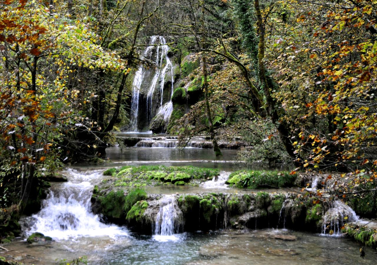 Cascades de tufs - Jura - Octobre 2016