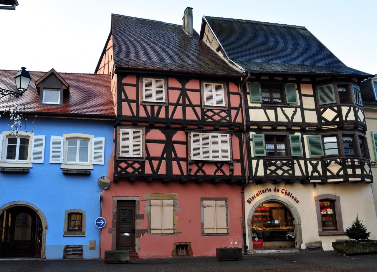 Eguisheim - Haut-Rhin - Janvier 2016