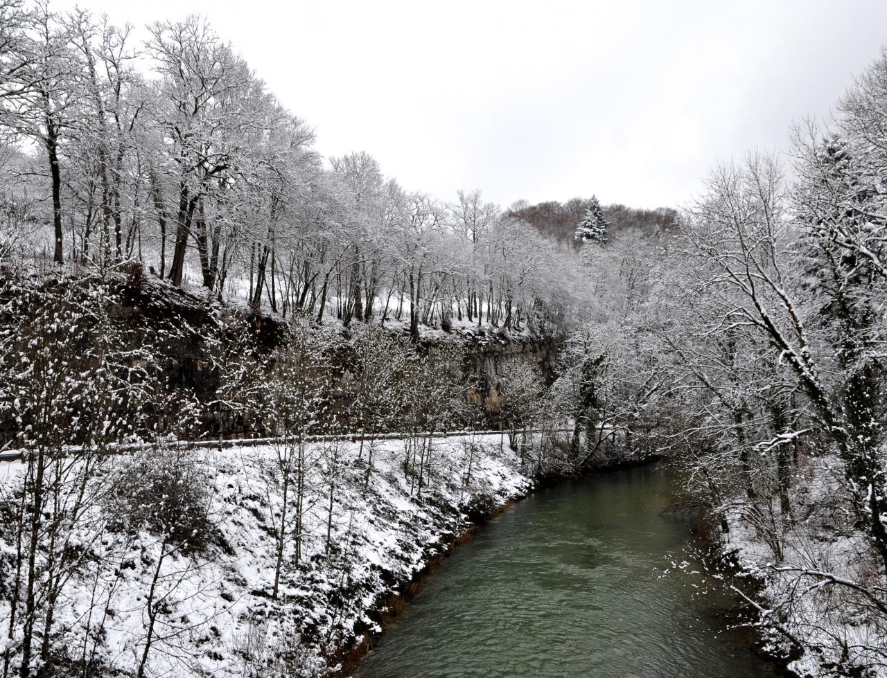 Le Pont Neuf - Doubs - Janvier 2016