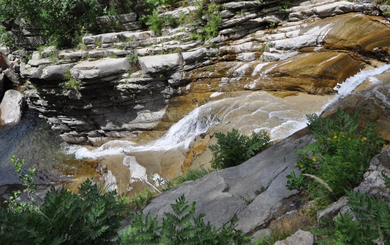 Cascades d'Aïtone - Corse du sud - Août 2014