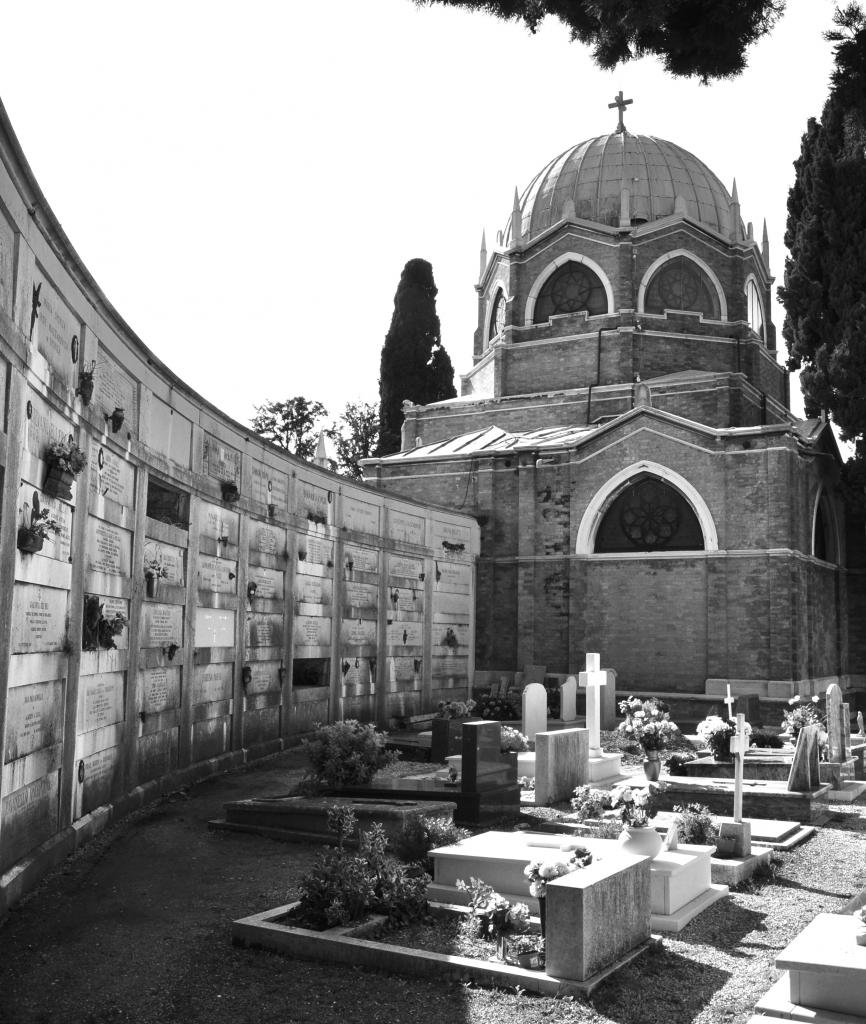 Cimetière Saint Michel à Venise - Vénétie - Italie - Avril 2014