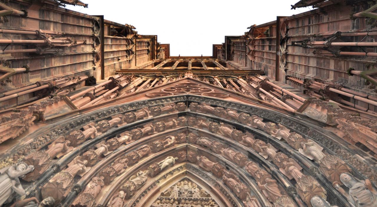 Cathédrale de Strasbourg - Bas Rhin - Décembre 2013