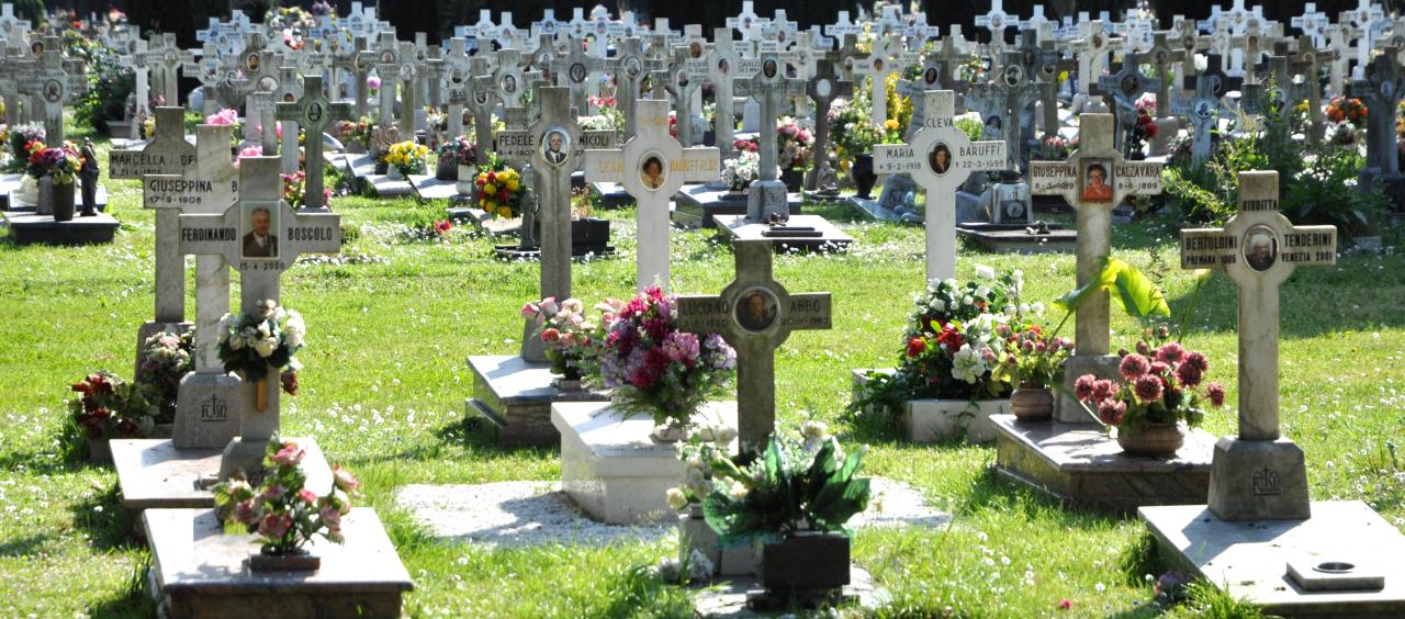 Cimetière Saint Michel à Venise - Vénétie - Italie - Avril 2014