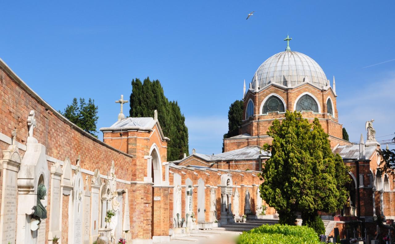 Cimetière Saint Michel à Venise - Vénétie - Italie - Avril 2014