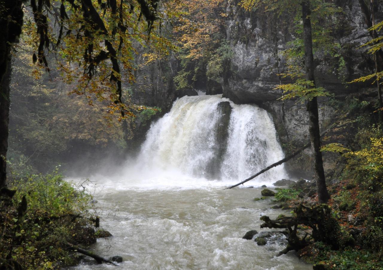 Cascade des combes - Jura - Octobre 2016