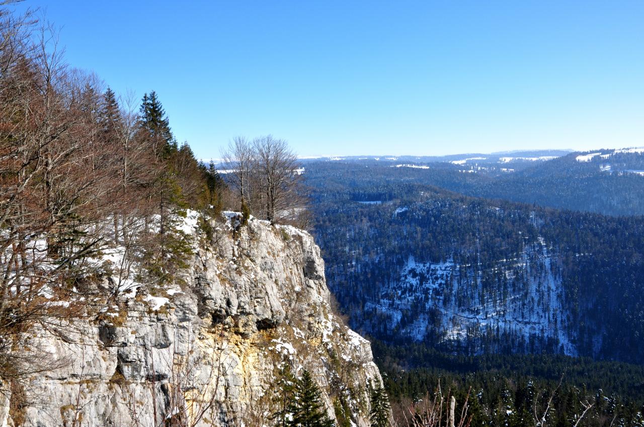 Belvédère de La Cendrée - Doubs - Février 2013