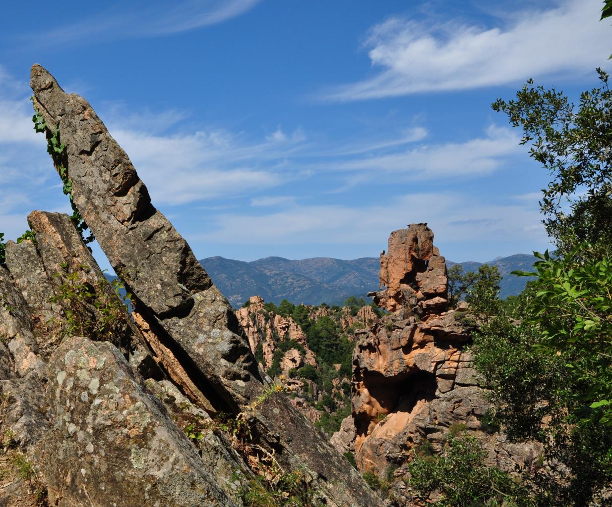 Calanches de Piana - Corse du sud - Août 2014