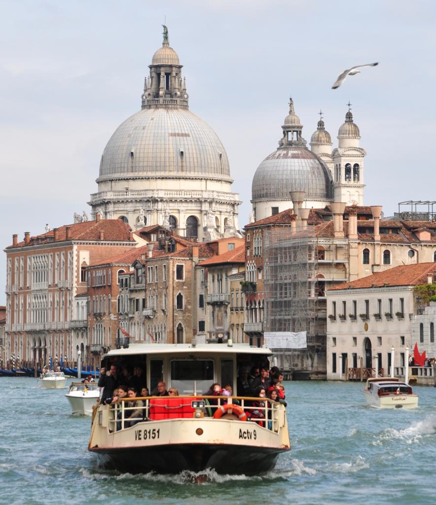 Le Grand Canal à Venise - Vénétie - Italie - Avril 2014