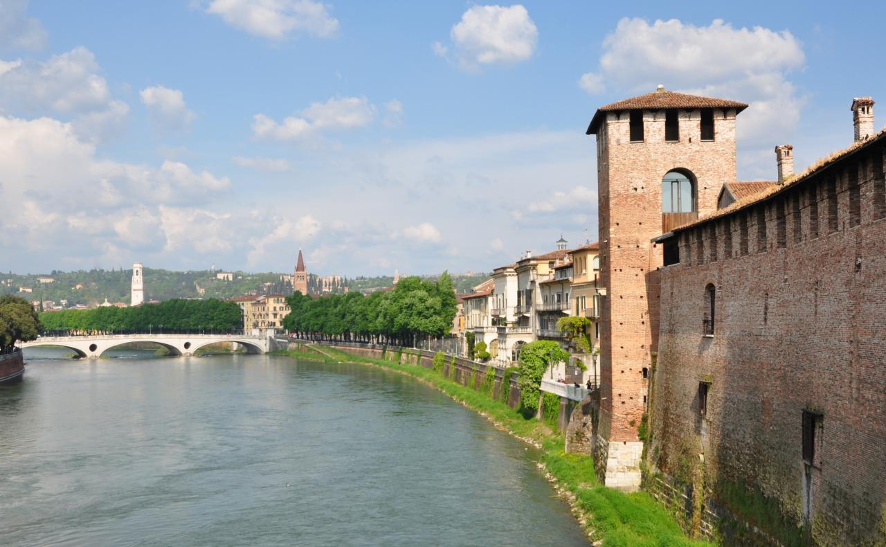 Ville de Vérone - Vénétie - Italie - Avril 2014