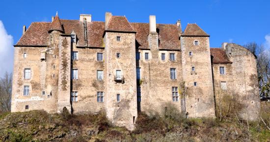 Château de Boussac - Creuse - Février 2015