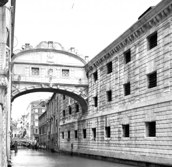 Le Pont des Soupirs à Venise - Vénétie - Avril 2014